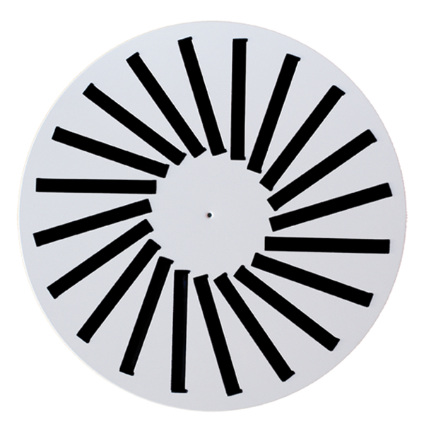 Difusor rotacional circular para teto contínuo